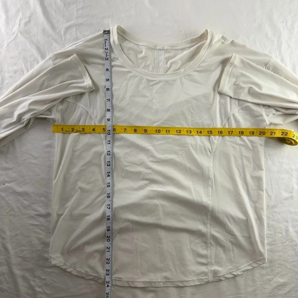 Lululemon On Pace Long Sleeve UV Protection Thumb Holes Womens XL (see caption) - Picture 8 of 8